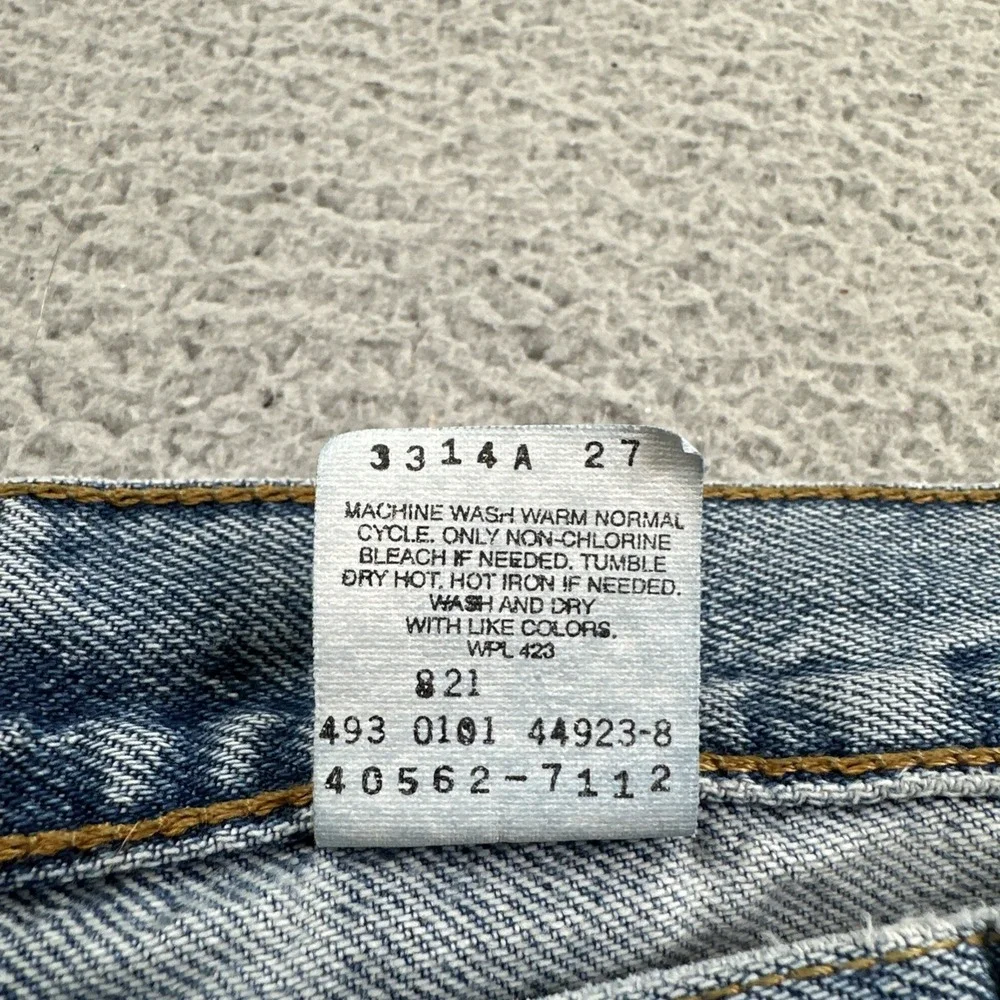 VTG Y2K Levi's 560 Loose Fit Tapered Leg Jeans Men 38x31 Blue Skater Light Wash
